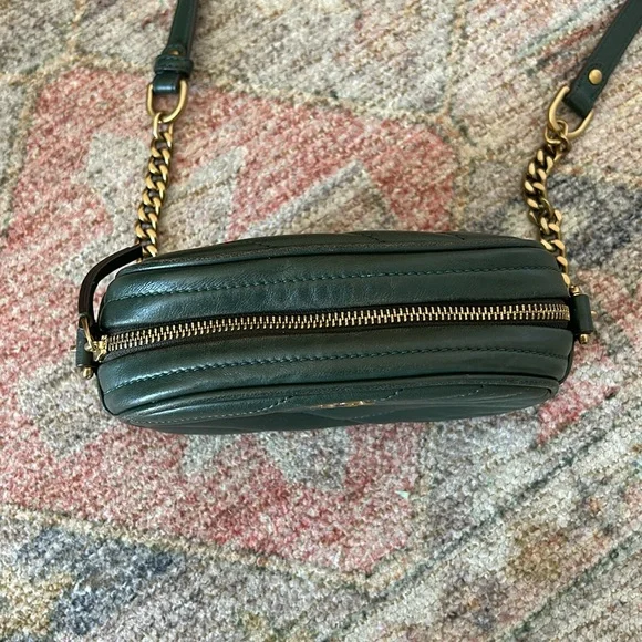 Tory Burch Kira Chevron Small Camera Bag - Picture 2 of 7